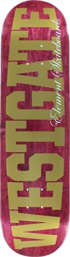 ELEMENT WESTGATE BLOCKS SKATEBOARD DECK-8.37 featherlight