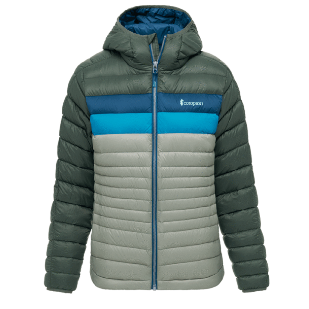 Cotopaxi Fuego Down Hooded Jacket Womens Spruce Brush