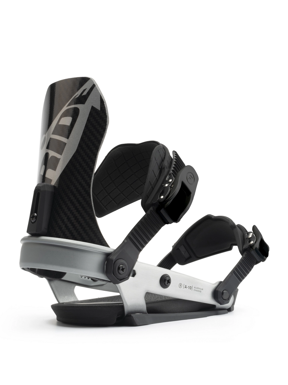 Ride A10 Snowboard Bindings Black Large