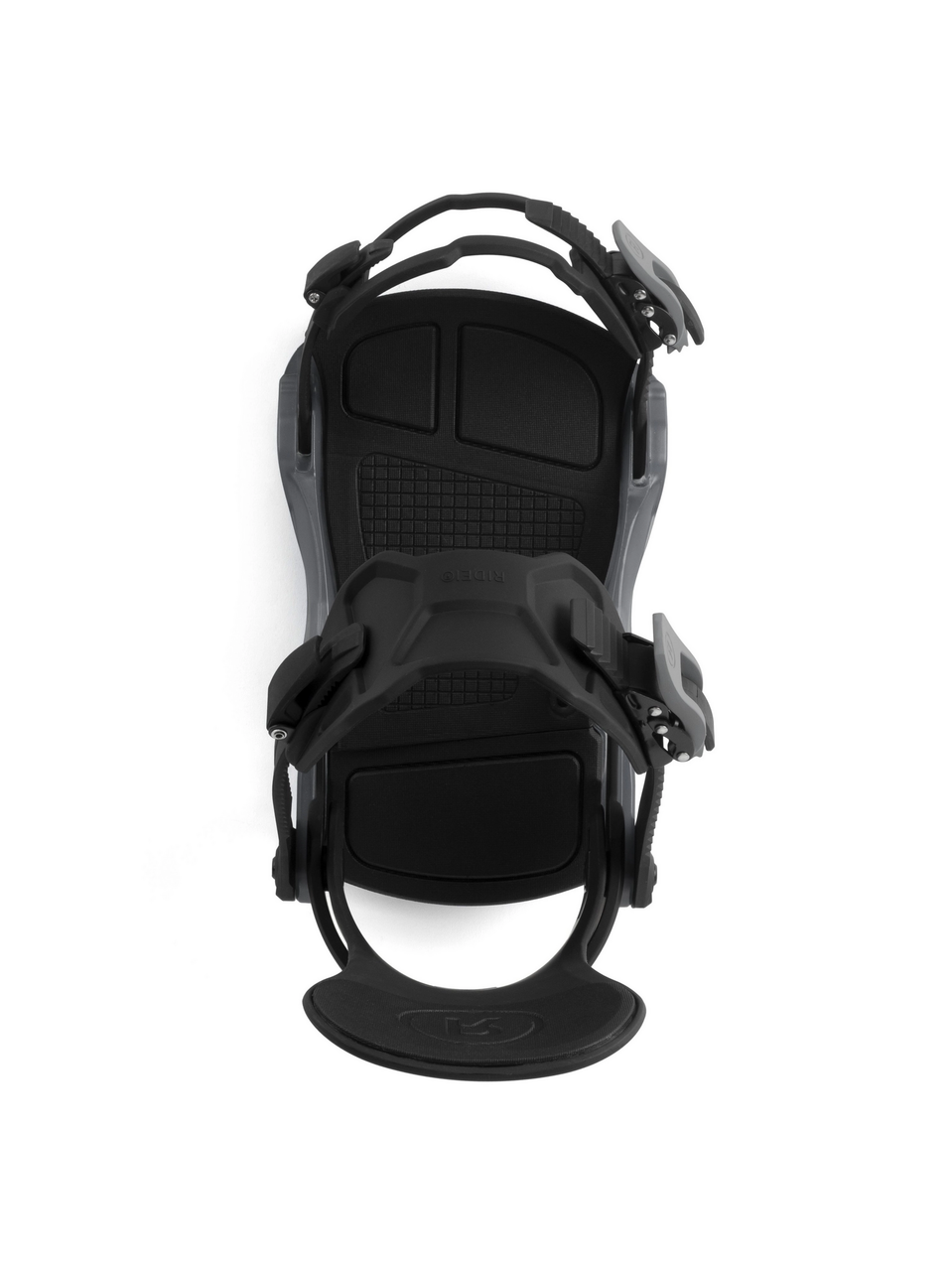 Ride C4 Snowboard Bindings Grey Medium