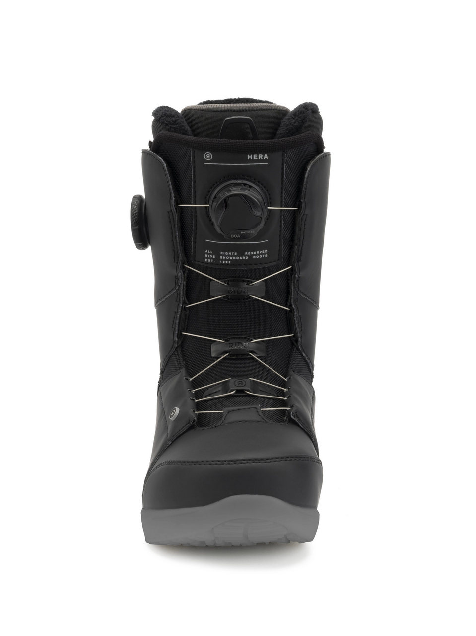 Ride Hera Snowboard Boots Womens Black Grey