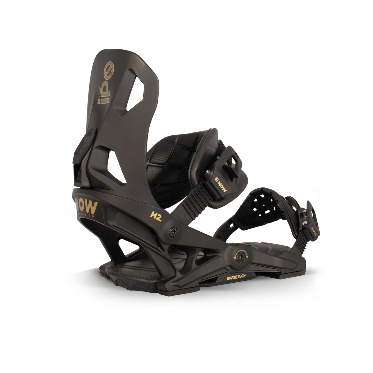 NOW IPO Snowboard Bindings Black Black Medium