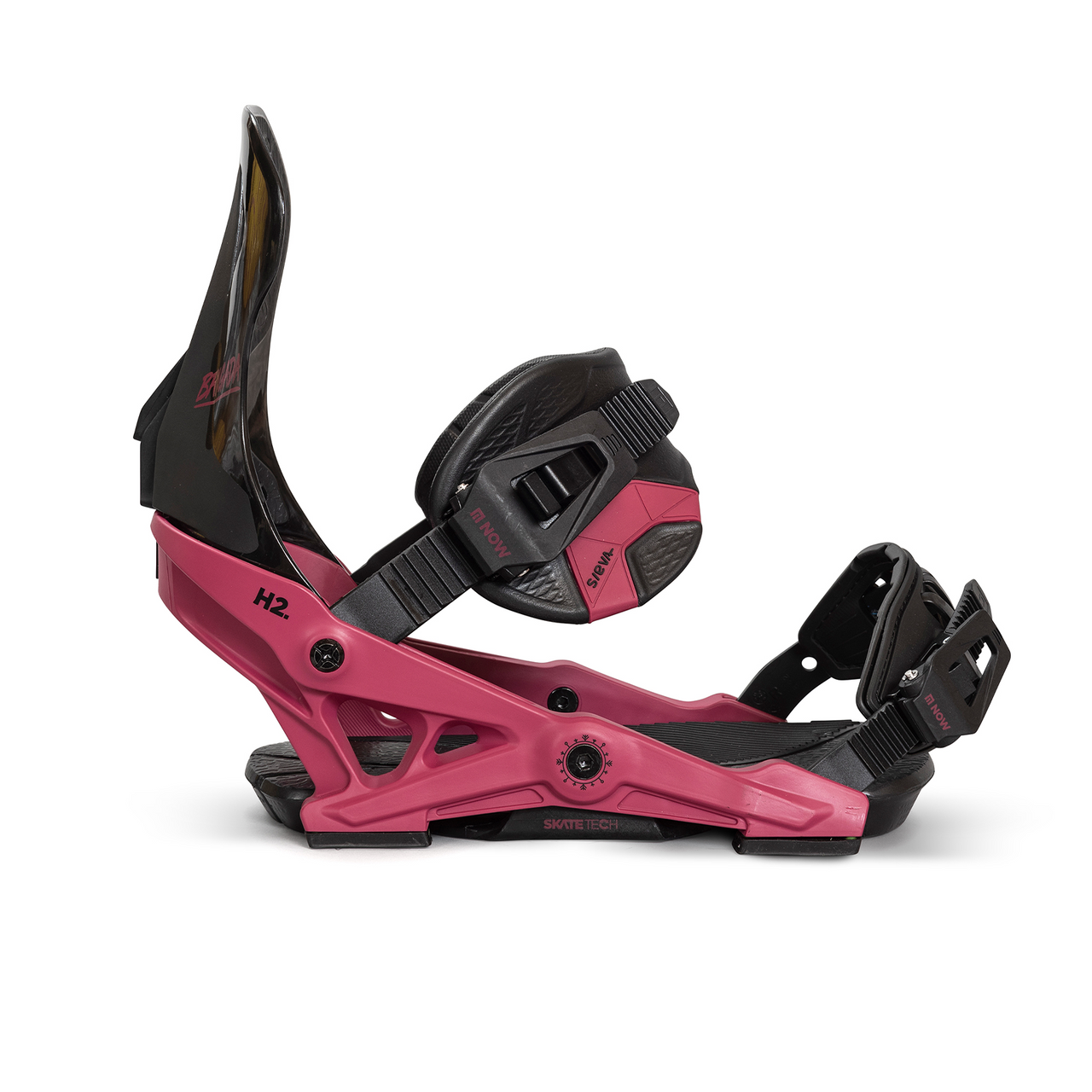 NOW Brigada Snowboard Bindings Womens Plum Medium