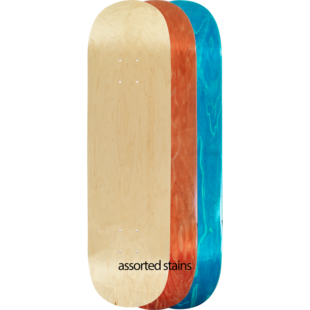 Social TopShelf Bank Skate Deck Natural 8.0