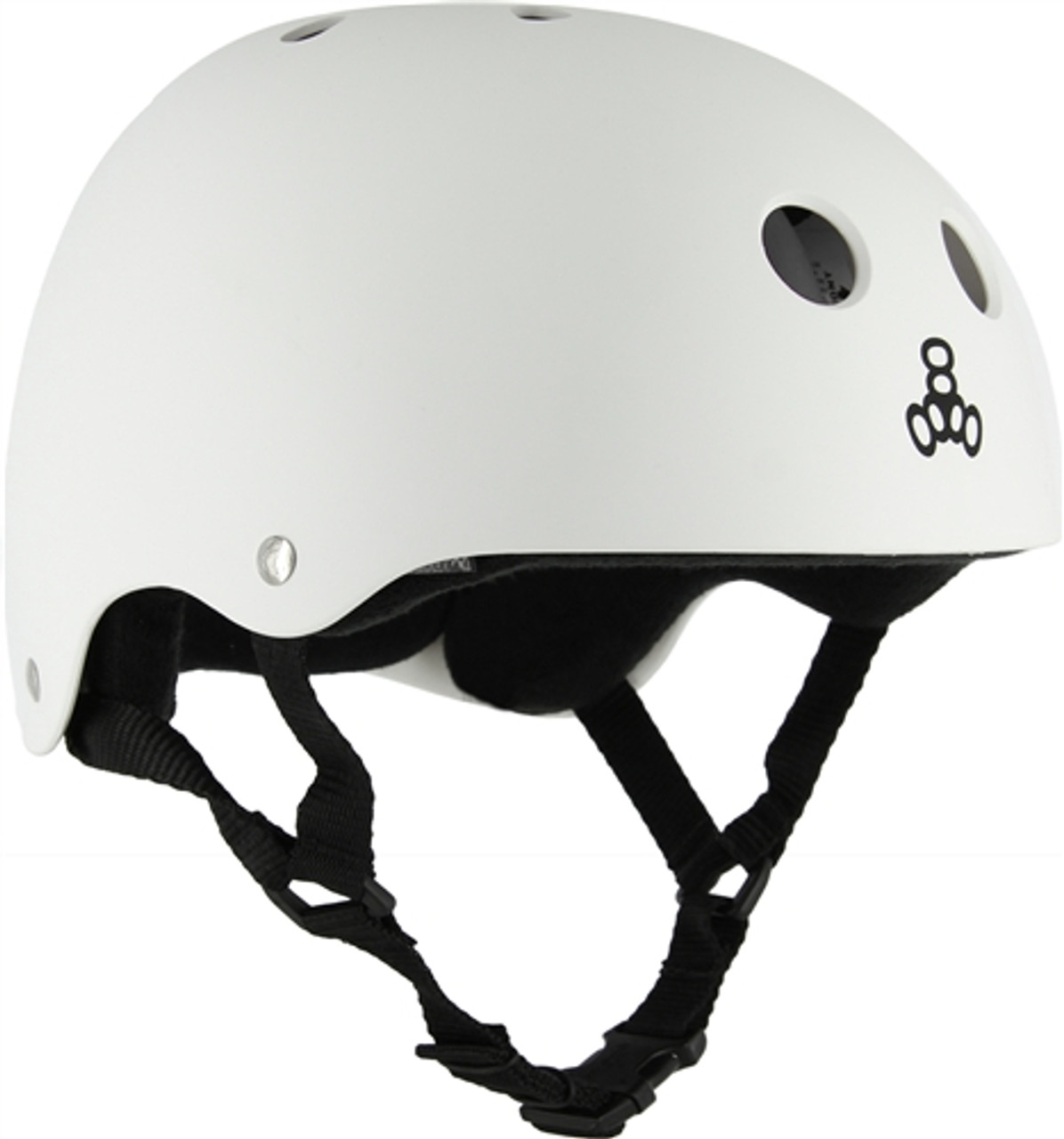 Triple 8 BrainSaver Helmet White