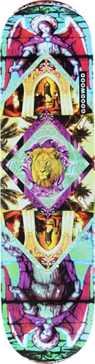 GOODWOOD JUSTICE SKATEBOARD DECK-8.0