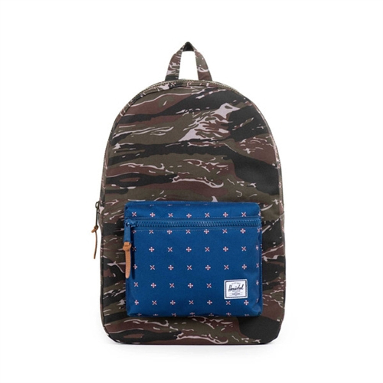 Herschel Settlement 600D Poly Backpack Bag Tiger Camo