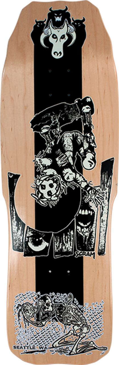 SCRAM TEX V SKATE DECK-10.5X33