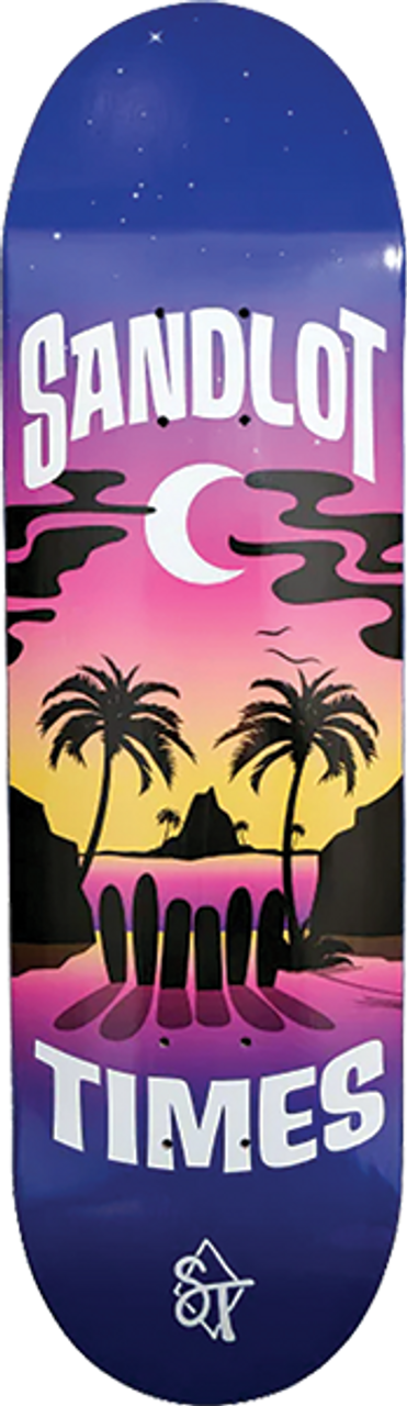 SANDLOT SKULL ISLAND SKATE DECK-8.5