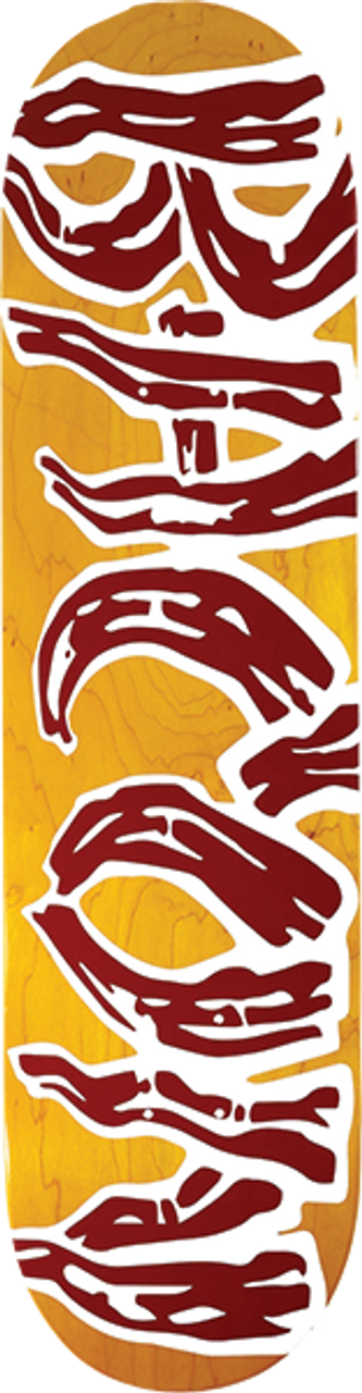 BACON LOGO VENEER SKATEBOARD DECK 8.75 ASSORTED