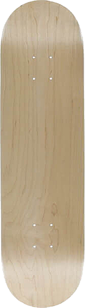 11:11 BLANK SKATEBOARD DECK-7.5 NAT