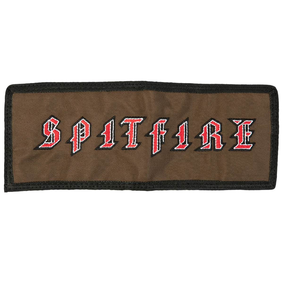 Spitfire Old English Wallet Brown Red Bi-Fold