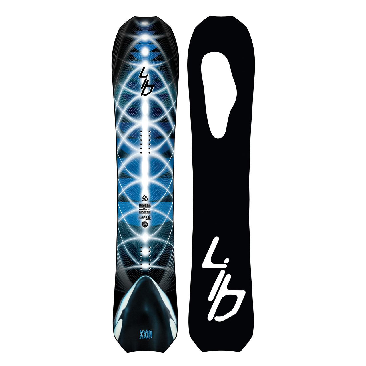 Lib Tech Orca Snowboard Blue White 156 | Boardparadise.com