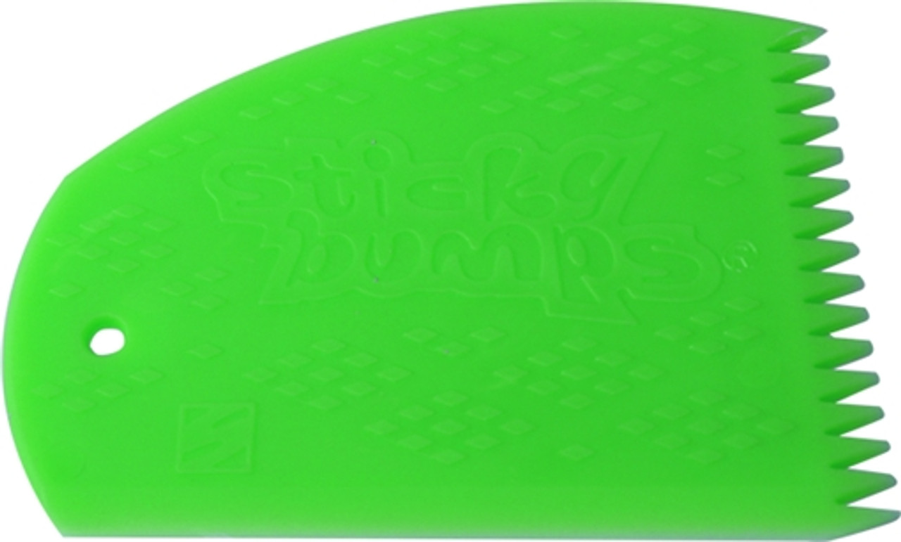 STICKY BUMPS SURF WAX COMB GREEN