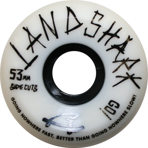 LANDSHARK LOGO SIDECUTS 53mm Skateboard Wheels
