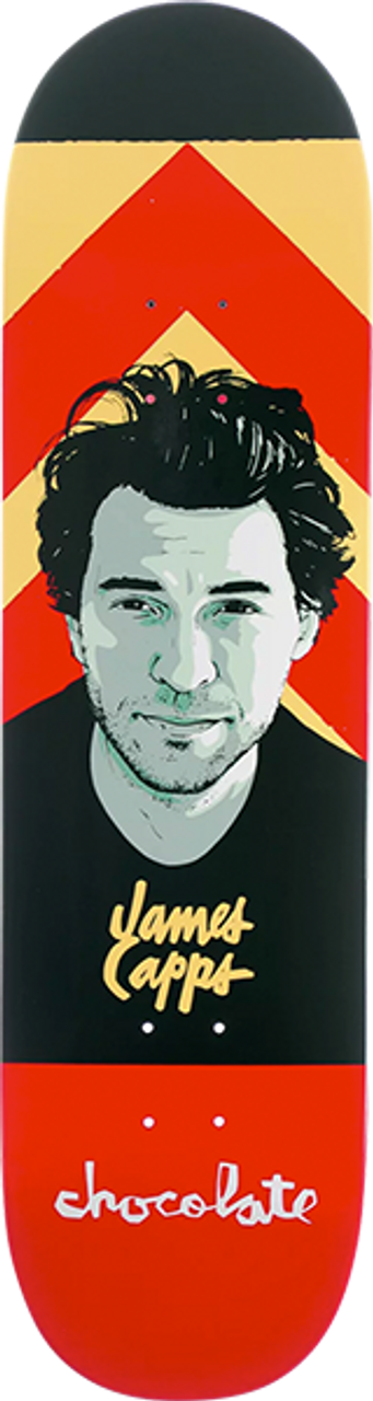 CHOCOLATE CAS PORTRAIT SKATE DECK-8.0