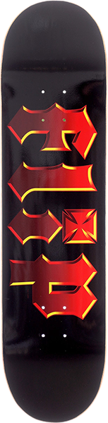 FLIP HKD INFERNO SKATEBOARD DECK-8.0 BLACK