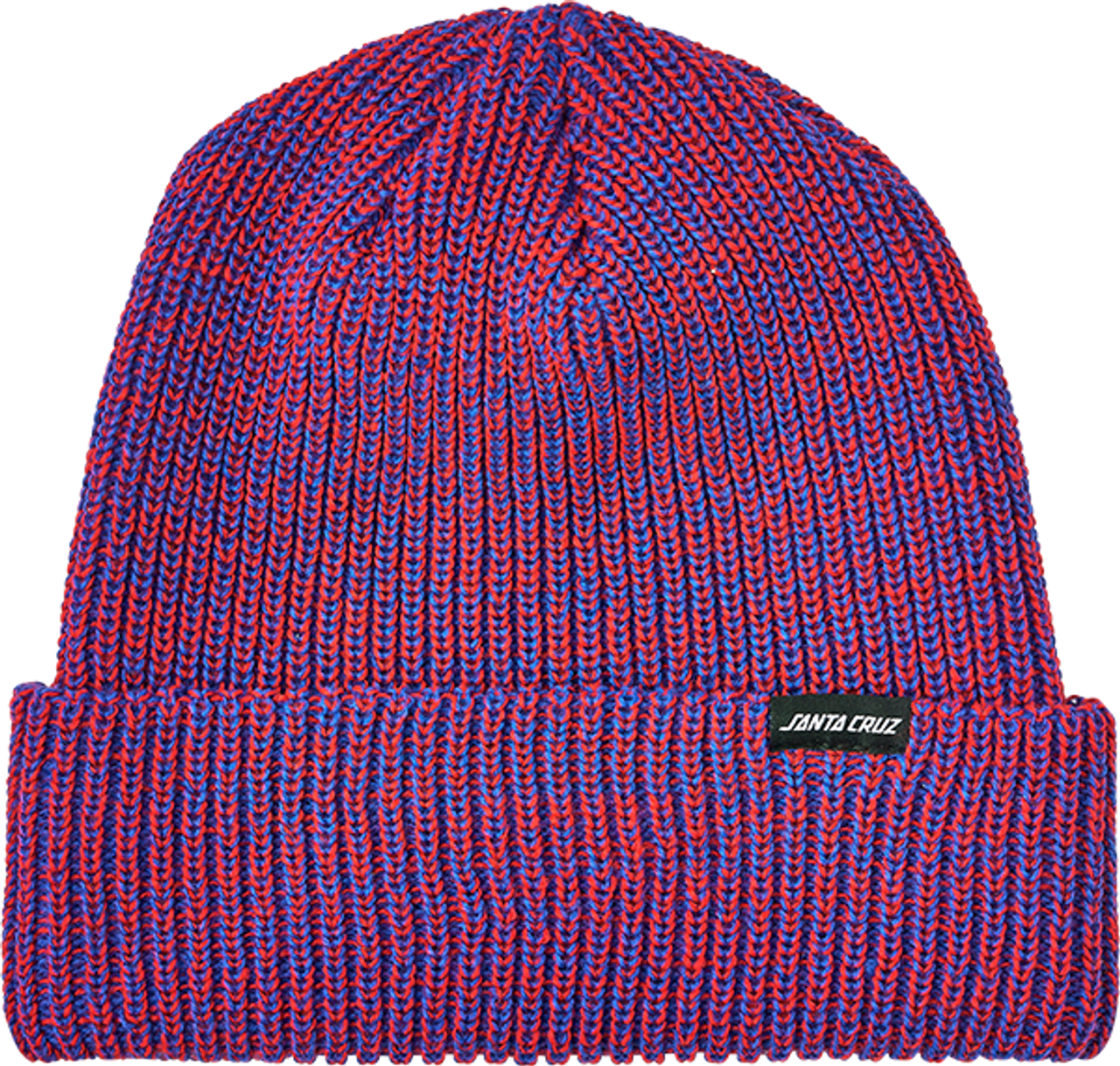 SANTA CRUZ DECODER STRIP BEANIE NAVY/RED MARLE