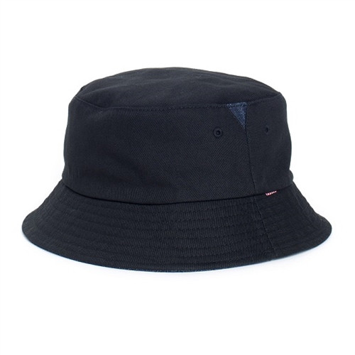 Herschel Lake Bucket Hat Black Blue Denim S M Boardparadise