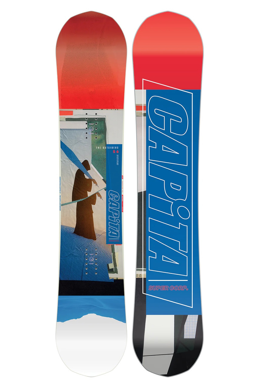Capita Outsiders Snowboard Red Blue 152wide