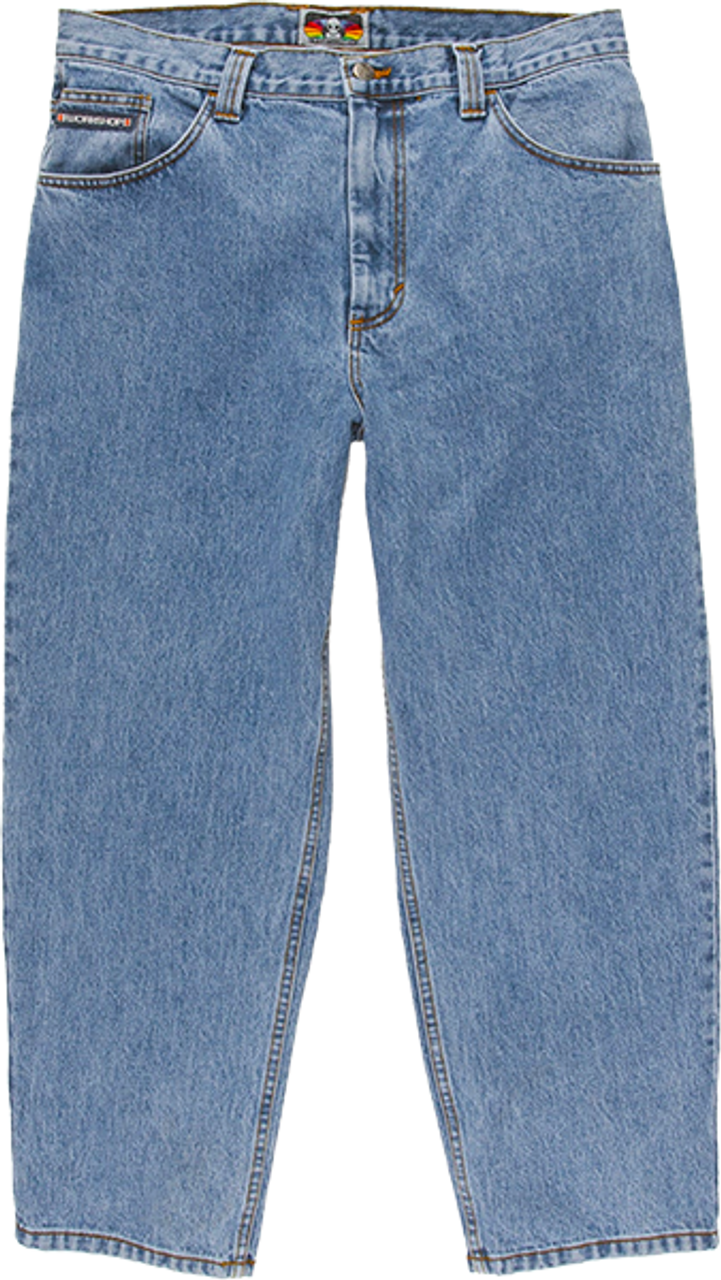 ALIEN WORKSHOP OG BAGGY 2.0 PANTS 34-STONEWASH BLUE