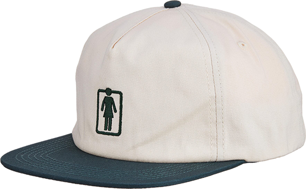 GIRL OG TWO TONE HAT ADJ-CREAM/FOREST