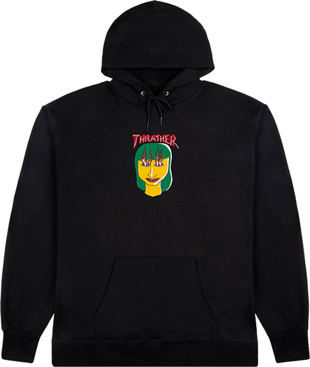 THRASHER GONZ TALK SHIT HOODIE XL-BLACK