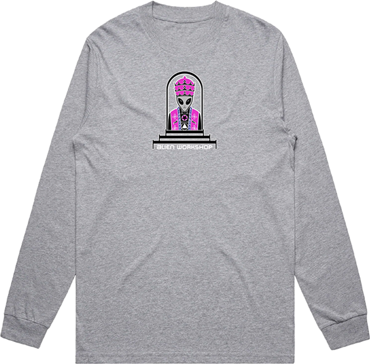 ALIEN WORKSHOP PRIEST LS LARGE-HEATHER GREY