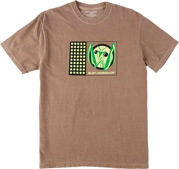 ALIEN WORKSHOP MANTIS SS TSHIRT LARGE-KHAKI
