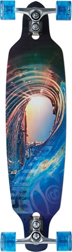 SECTOR 9 FRACTAL Skateboard Complete-9x36 SIDEWINDER