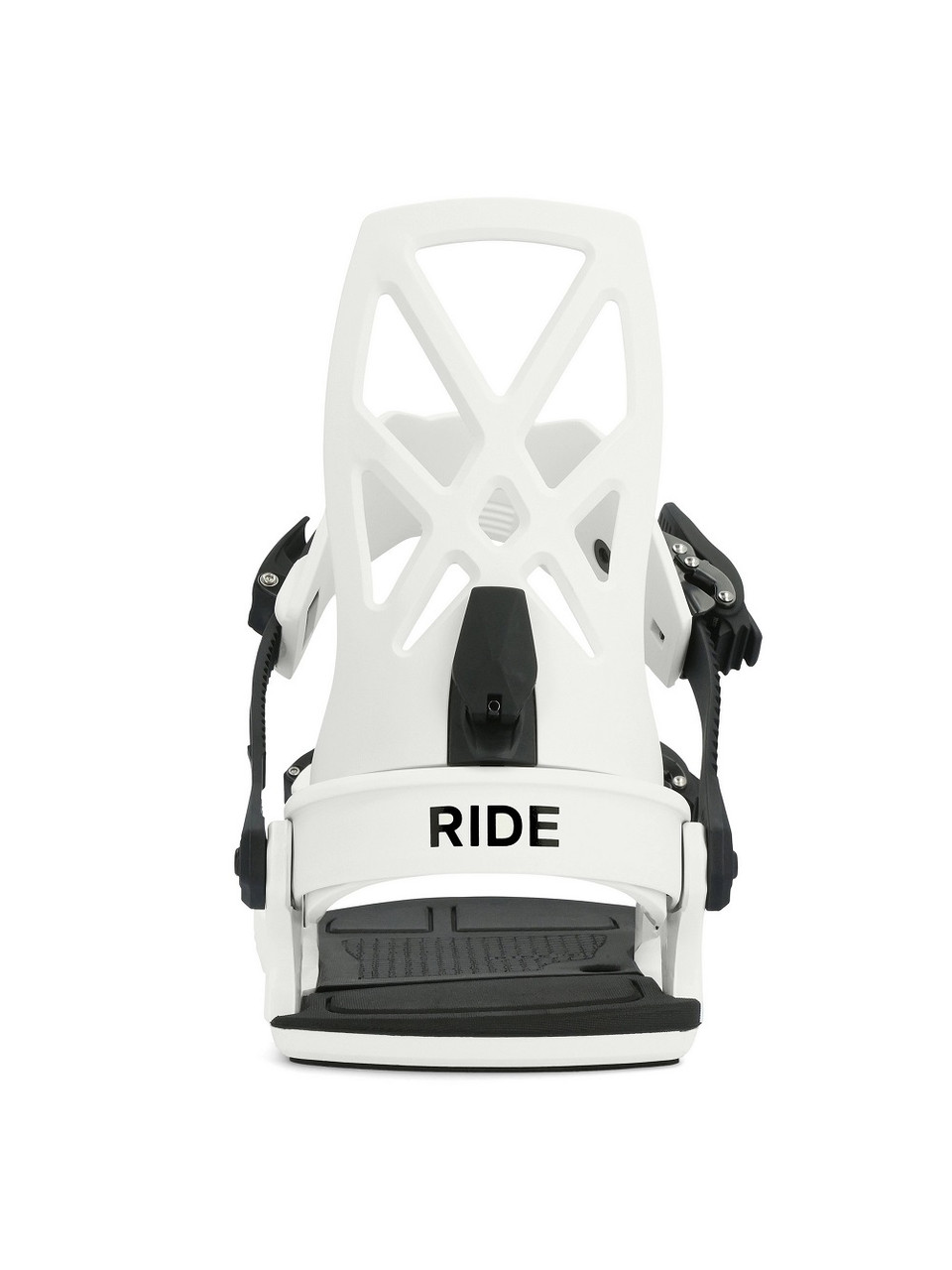 Ride C4 Snowboard Bindings White Black Large