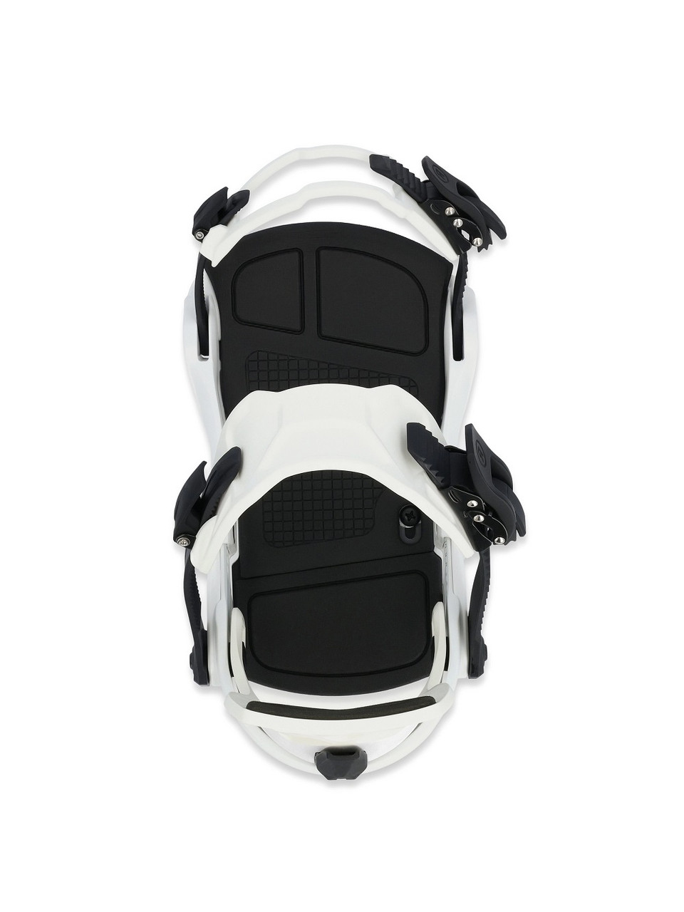 Ride C4 Snowboard Bindings White Black Medium