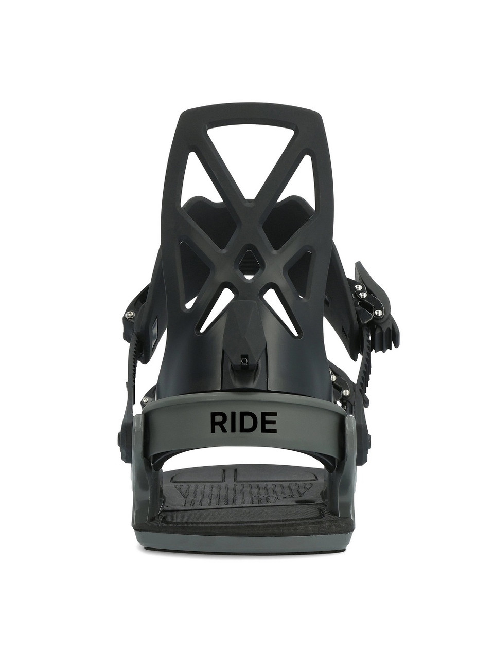 Ride C4 Snowboard Bindings Black Grey Medium