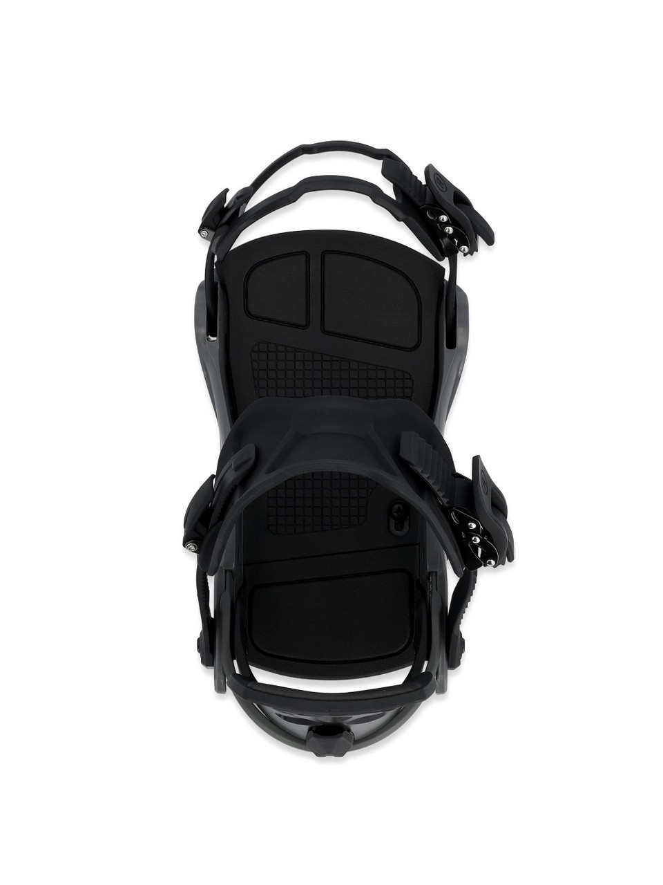 Ride C4 Snowboard Bindings 2025 Black Grey Medium