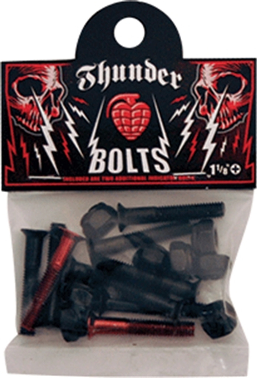 THUNDER 1-1/8" PHILLIPS HARDWARE RED 1set