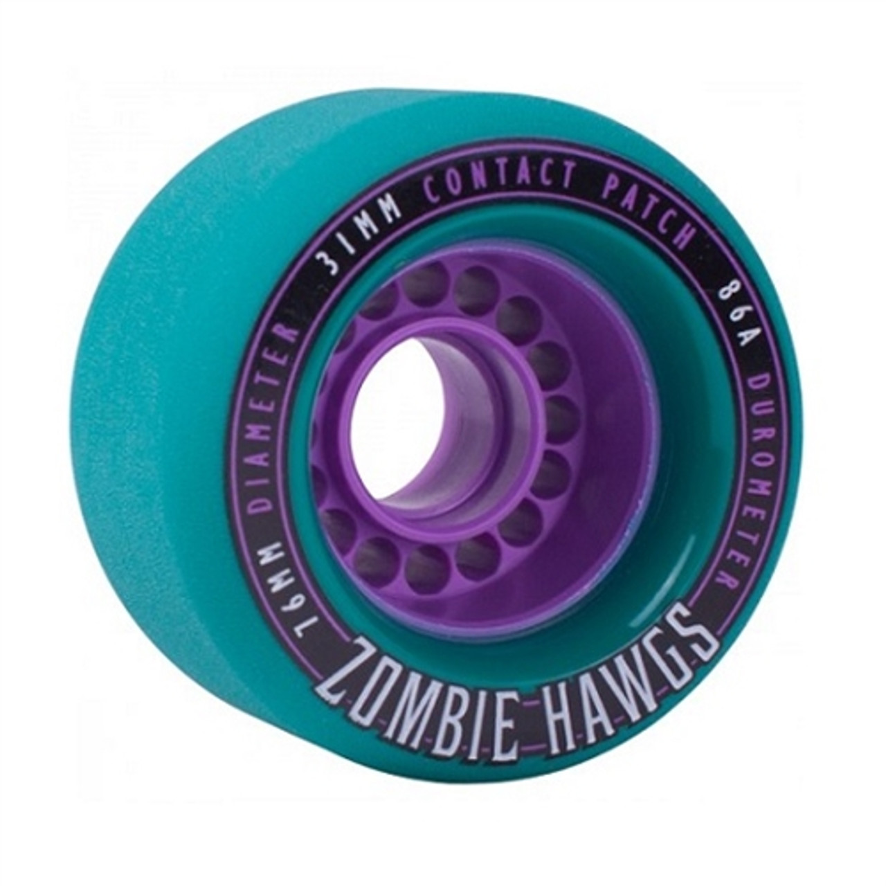 Hawgs Zombie Hawgs teal 76mm/86a