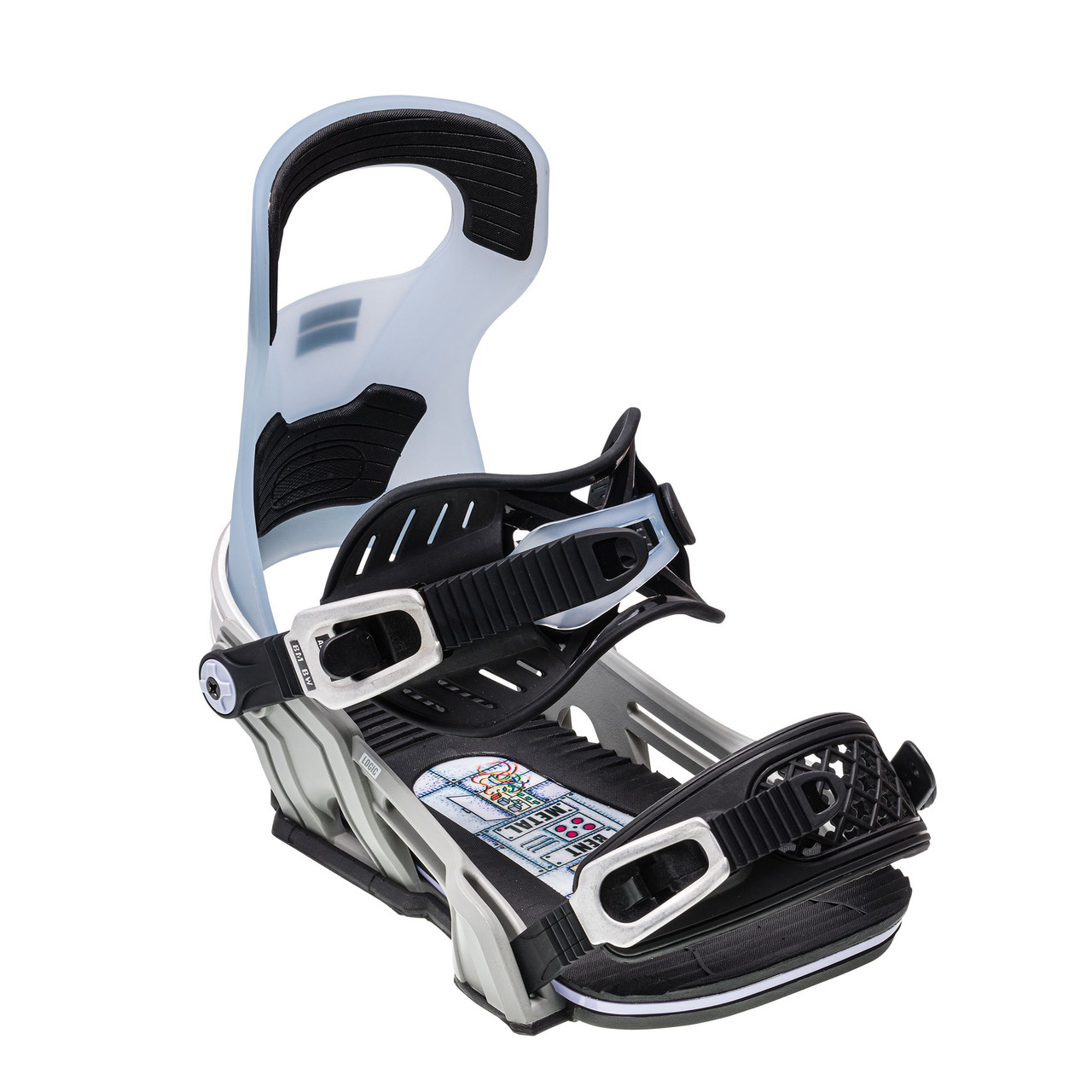 Bent Metal Logic Bindings Grey Medium