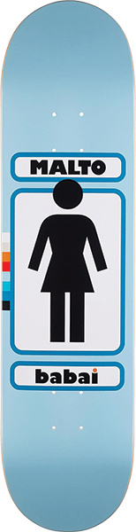 GIRL MALTO 93 TIL WR47D1 SKATEBOARD DECK-8.25