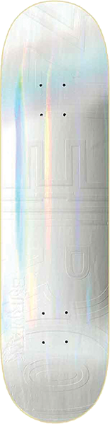 ZERO BURMAN SIGNATURE BOLD SKATEBOARD DECK-8.25 HOLOGRAPH