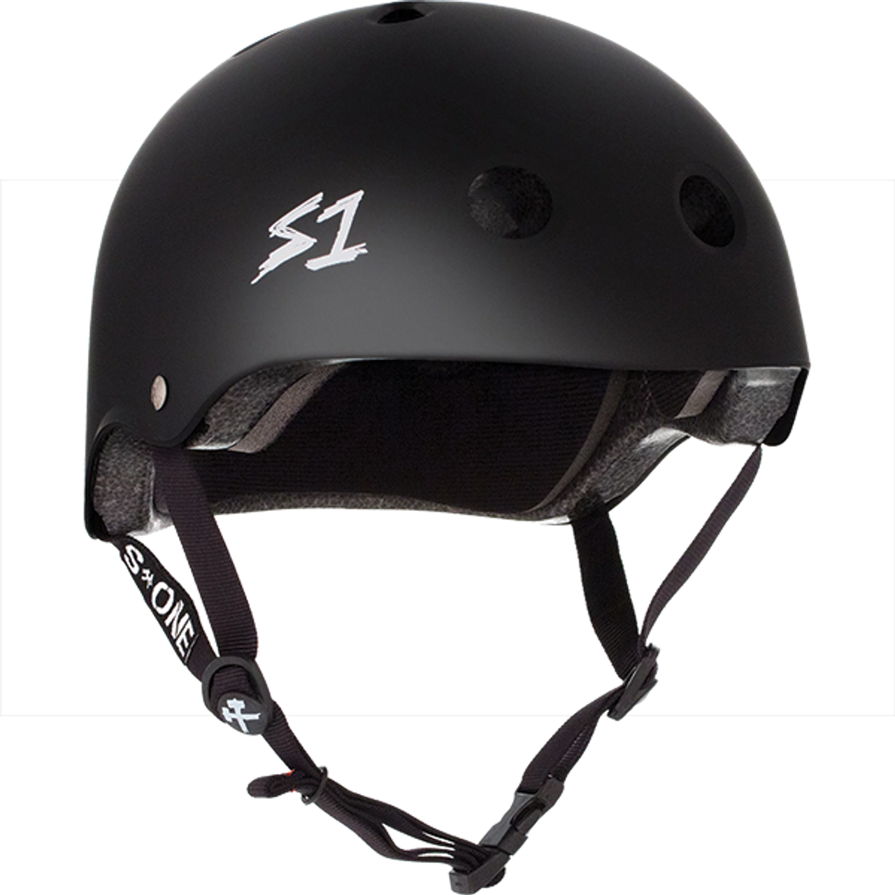 S1 LIFER CERTIFIED HELMET MEDIUM MATTE BLK
