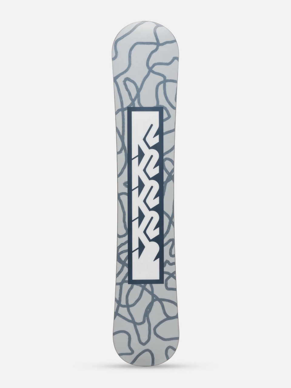 K2 First Lite Snowboard White Grey 142 | Boardparadise.com
