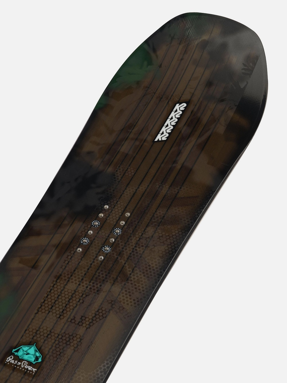 K2 Passport Snowboard Black Wood 151 | Boardparadise.com