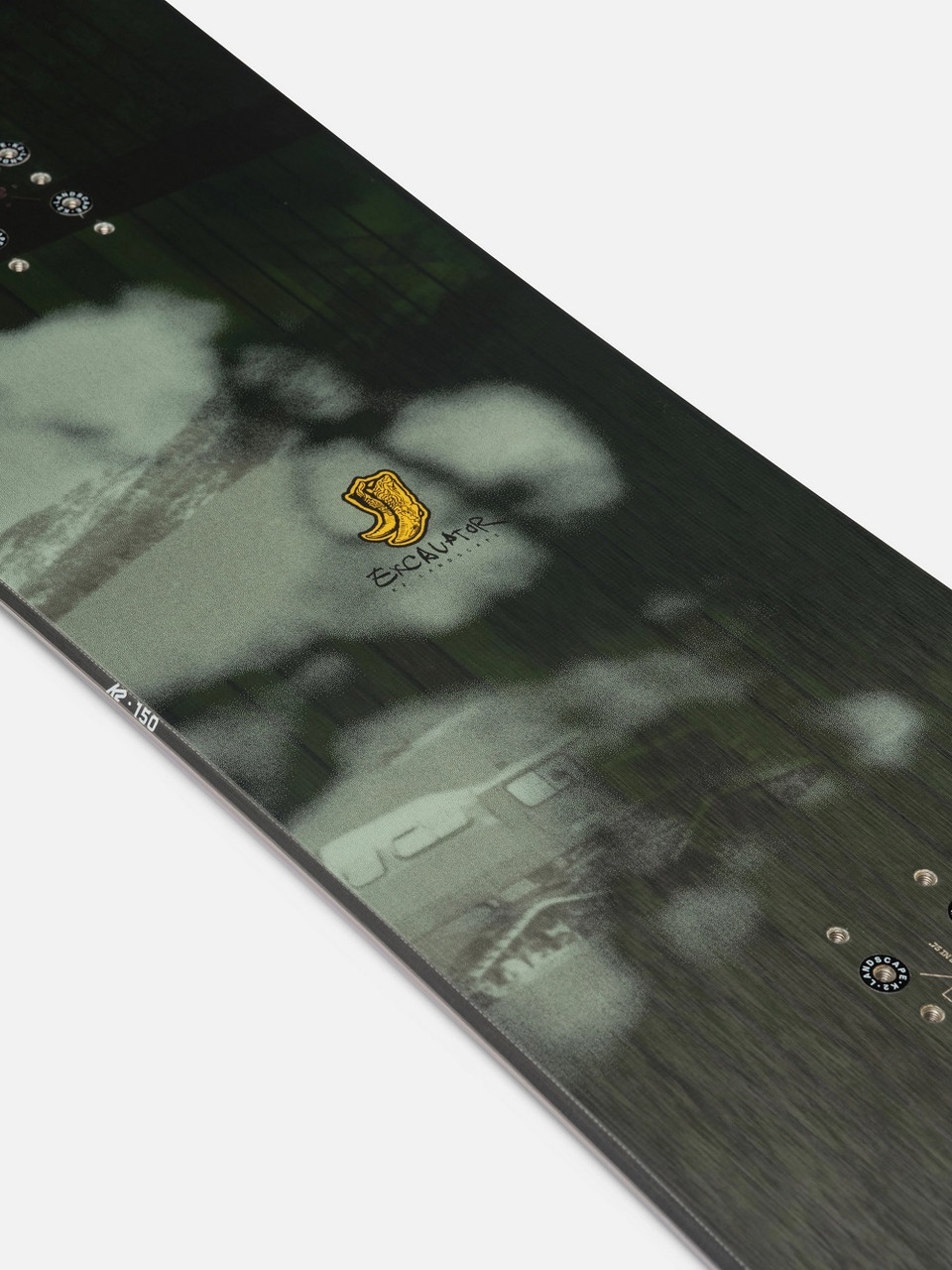 K2 Excavator Snowboard Black Grey 150 | Boardparadise.com