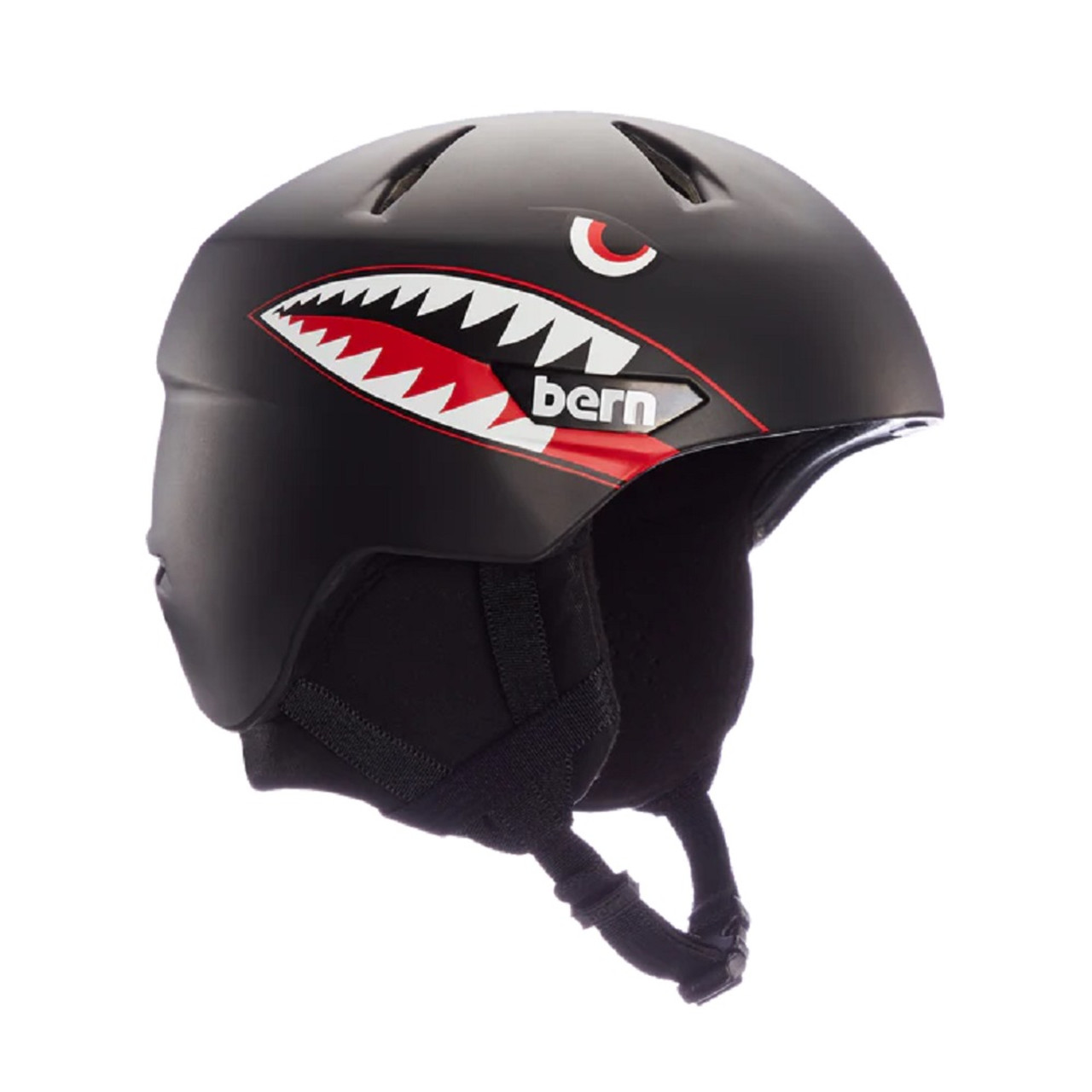 Bern Weston Lite Jr Snow Helmet FlyTiger S/M