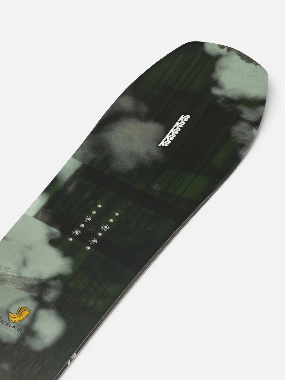 K2 Excavator Snowboard Black Grey 154 | Boardparadise.com 