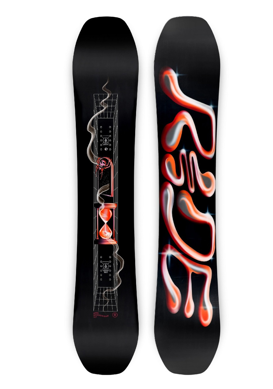 Ride Shadowban Snowboard Black 151