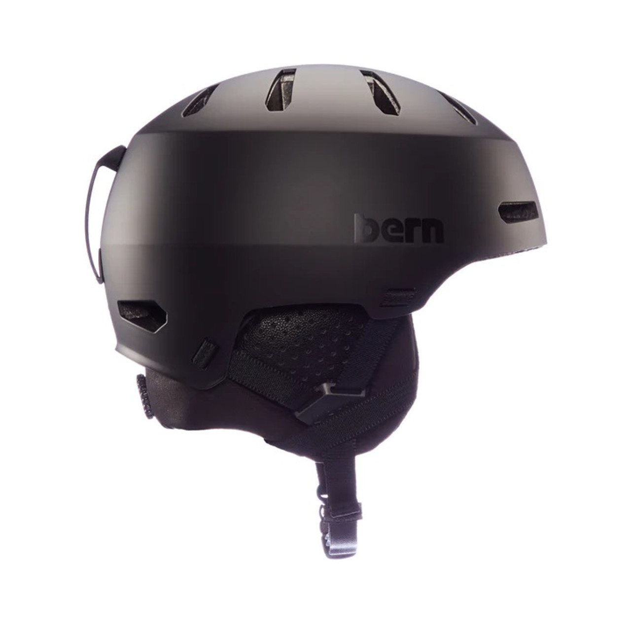 Bern Macon 2.0 JR Snow Helmet Mips Matte Black Black S/M