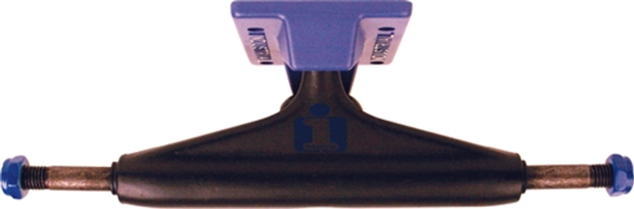 INDUSTRIAL 5.0 Trucks BLACK BLUE  Skateboard Trucks Set of 2 Trucks