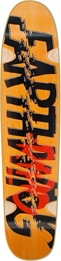 EARTHWING HIGHTAILER Longboard Deck-10x44 ORANGE