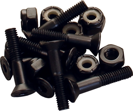 INDEPENDENT SINGLE SET 1" ALLEN BLACK SKATEBOARD HARDWARE